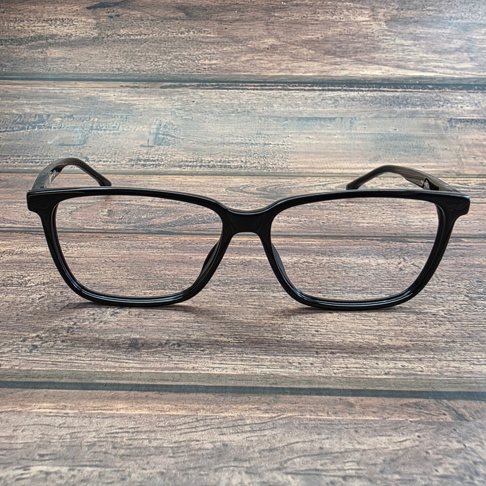 Hugo Boss 1300/U 807 Black Rectangular Eyeglass Frames 145mm Italy